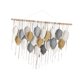 thumbnail image 2 of Tapiz de macramé para colgar en la pared, decoración de pared, tapiz de hojas, adorno nórdico, idea de regalo con borlas 21 hojas, 2 of 9