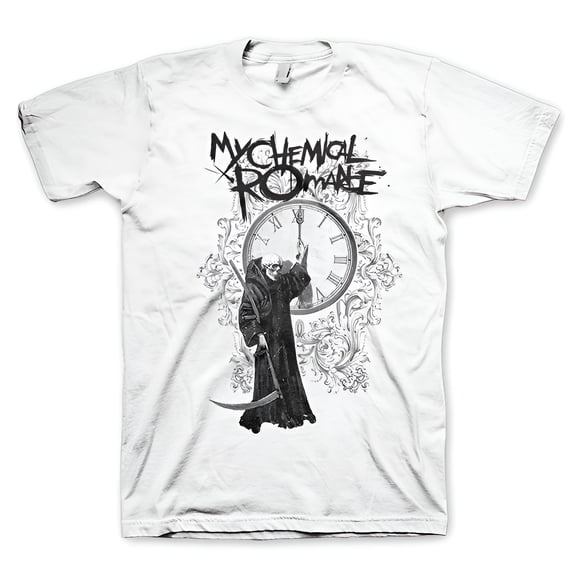 My Chemical Romance Men's Father Time T-Shirt White X-Large | Officially Licensed Merchandise