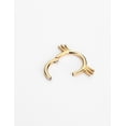 thumbnail image 3 of FANSING Gold Septum Jewelry 16g Cat Septum Ring Surgical Steel Piercing Rings 16 Gauge 8mm Daith Hoop Earring, 3 of 4