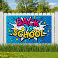 thumbnail image 5 of Yatrandify Vibrant Comic Style Back to School Banner Background Decoration Backdrop Party Supplies for Classroom Decorations Photo Booth Props School Events Welcome Parties, 5 of 7