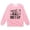 kids sweatshirt :Light Pink, variant on Krdevn Kids Promoted To Big Sister Letter Graphic Crewneck Long Sleeve Soft Pullover Casual Sweatshirt Top,11-12 Years