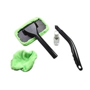 Telebrands Windshield Wonder Microfiber Long Handled Cleaning Tool