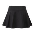 thumbnail image 2 of Women Athletic Quick-drying Workout Short Active Tennis Running Skirt with Built in Shorts Black, 2 of 6