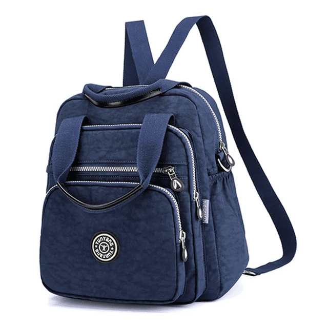 Bolso Mochila Impermeable 2 en 1 Malubero Azul Marino