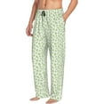 thumbnail image 6 of Disketp Bamboo 1 Men's Pajama Pants - Ultra Soft Fleece Sleep and Lounge Pants (Size: S-XXL)-Large, 6 of 6