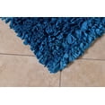 thumbnail image 5 of MystiqueDecors Soft 2'x3' ( 24"x36") Turquoise Blue Shag Doormat Rug Handmade Polyster Rich Luxurious Silky Shaggy Rug for Living Room, Bedroom, Kitchen, office, 5 of 5
