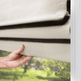 thumbnail image 6 of Chicology Cordless Roman Shade, Light Filtering, Ridgewood Cream, 48"W X 72"H, 6 of 6