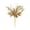 Gold, variant on Silver Frosted Christmas Tree Picks, 15.75in Artificial Fern & Pine Stems for Wreath Centerpiece Holiday Decor Winter Home Silver