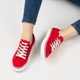 thumbnail image 7 of Ecetana Canvas Shoes for Women Slip on Casual Low Top Sneakers Womens Tennis Shoes, 7 of 7