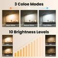 thumbnail image 2 of DAYBETTER LED Desk Lamp, Clip-on Desk Lamp with 3 Color & 10 Brightness, Dimmable Clamp Lamp for Office, Studying, Drafting, 2 of 7