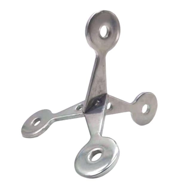 Objetivo de tiro giratorio kusrkot de acero Blanco 4 mm de espesor