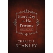 Devotionals from Charles F. Stanley: Every Day in His Presence: 365 Devotions (Hardcover)