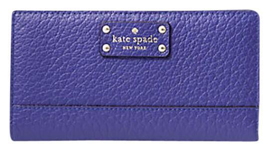 kate spade purple and blue wallet