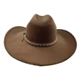 thumbnail image 4 of Sombrero Vaquero Moda Texana 100% Lana Unisex Horma Elegante, 4 of 7