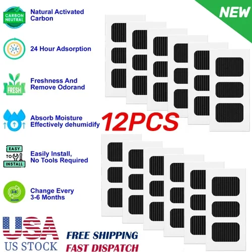 12 Pack Refrigerator Air Filter For Frigidaire Pureair Ultra 2 Pure Air Ultra 2