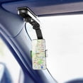 thumbnail image 1 of Soporte universal para teléfono móvil DQrwqpou con visera solar y clip para coche gris, 1 of 7