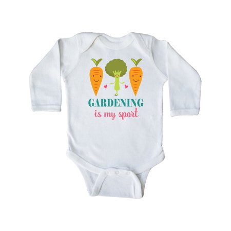 

Inktastic Gardening is my Sport Gardener Gift Gift Baby Girl Long Sleeve Bodysuit