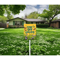 thumbnail image 3 of Eveokoki Stay Off Grass Sign with Metal Stakes, 7"x 8.8" Stay Off Grass Aluminum Signs for Yard, Weatherproof, Sturdy, 3 of 6