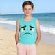 thumbnail image 4 of Camisola de Niños Pequeños 3-15 Años sin Mangas Tela Suave Impresión Gradiente para el Uso Casual Y Ocasiones Especiales, 4 of 6