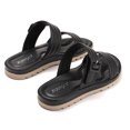 thumbnail image 3 of Sandalias planas de dos bandas Sandalias de playa casuales Sandalias de vestir para mujer Verano elegante, 3 of 9