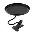 thumbnail image 1 of Bandeja multifuncional para asiento de coche Clip flexible redondo Bandeja de bebida para alimentos (Negro), 1 of 8