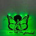 thumbnail image 3 of Shinelab Butterfly Metal Sign LED Wall Art, Custom Girl Art Wall Decor, Butterfly Gift 11553, 3 of 3