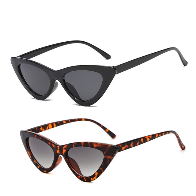 Gafas de sol YOSHYA Retro Vintage estilo ojo de gato estrecho para mujer