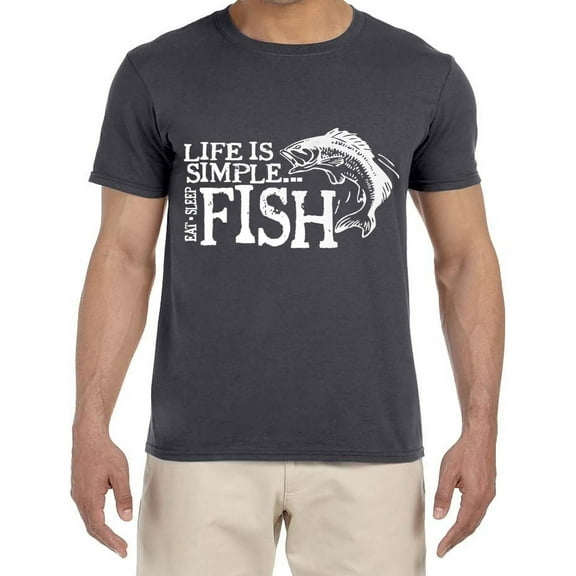 Fishing Gear Mens Gifts Accessories T-shirt Mens Graphic Tees Clothing Apparel
