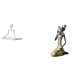 thumbnail image 1 of Escultura de mujer pensadora abstracta creativa, figura decorativa única, hecha a mano, arte tribal, adorno de resina para dormitorio, estudio, entrad, 1 of 8