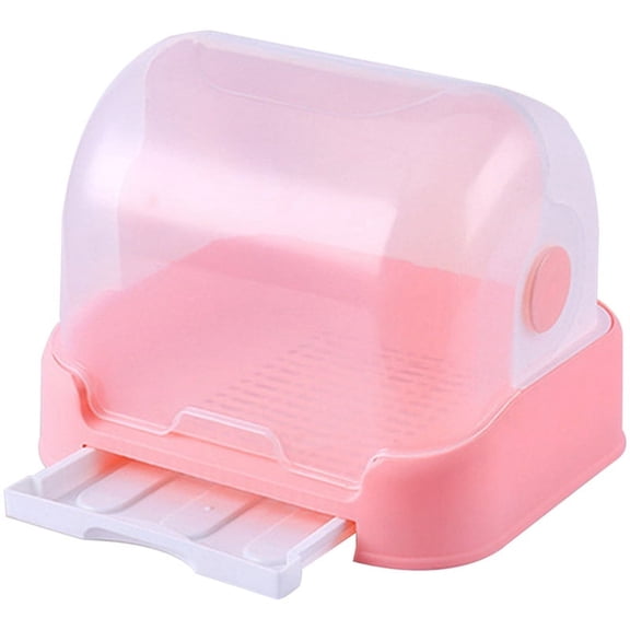 Water Bottle Drying Rack Terrarium Fogger for Baby Bottles Accessories Dryer Glass Containers Holder Storage Box A