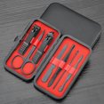 thumbnail image 2 of Manicure Set Nail Clippers Pedicure Kit, 7 In 1 Pieces Stainless Steel Manicure Kit Black, 2 of 5