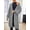 Grey, variant on Women's 2024 Autumn/winter Casual Versatile Lapel Long Cardigan Sweater Jacket Women's Clothing Misses Sweaters Sweater Coats for Women plus Size Fall Cardigans Petite Cardigan Coat Long Sweater Coats