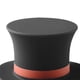 thumbnail image 3 of Tapón de botella con forma de sombrero de copa, tapón de vino reutilizable de grado alimenticio para soda (negro), 3 of 3