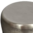 thumbnail image 4 of Simpli Home Garvy 22 inch Wide Industrial Metal Side Table in Antique Silver, Fully Assembled, 4 of 5