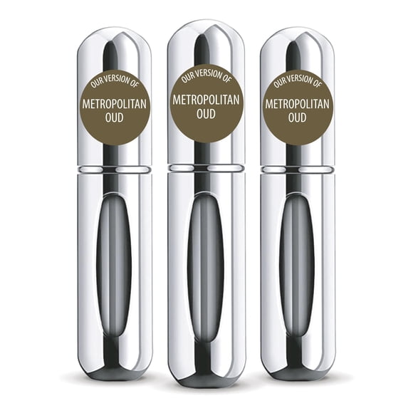 Perfume CA Perfume Metropolitan Oud Eau de Parfum, 5 ml (x3)