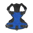 thumbnail image 4 of Gaeub Blue Glitter Gaeub Blue Glitter No Pull Dog Harness, Secure and Adjustable Pet Vest for Outdoor Activities - Small, 4 of 9