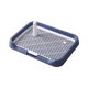 thumbnail image 2 of Bandeja de entrenamiento para perros, herramienta de limpieza para orinar en el baño, inodoro para mascotas, 46x35x5cm, extraíble azul, 2 of 9