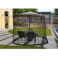 thumbnail image 3 of Tiimmgaal 9/10FT Mosquito Net for Patio Umbrella Outdoors Screen Polyester Hanging Tent ï¼Mosquito Net Onlyï¼, 3 of 6