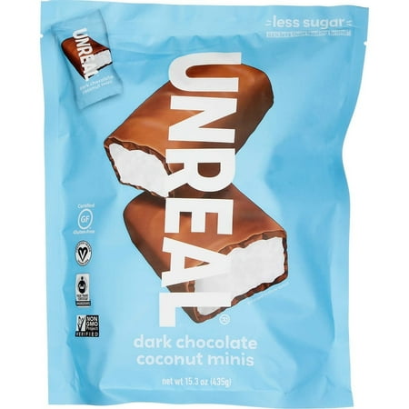 Unreal Dark Chocolate Coconut Minis  15.3 Ounce