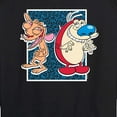 thumbnail image 3 of Ren & Stimpy - Friendly Laughter - Women's Lightweight French Terry Long Sleeve Shirt, 3 of 5