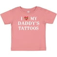 thumbnail image 3 of Inktastic I Love My Daddy's Tattoos Boys or Girls Baby T-Shirt, 3 of 5