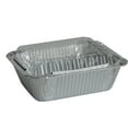 thumbnail image 2 of 1 Lb Oblong Foil Take-out Container | 500/case, 2 of 2