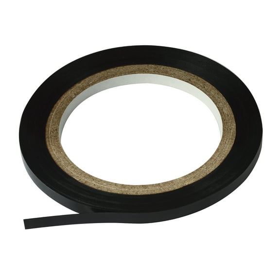Creative Start Art Plastic Tape, Gloss Black, 1/8" x 328" roll, 6 rolls