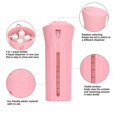 thumbnail image 3 of 4 In 1 Travel Bottles Set Leak Proof Portable For Toiletries Hair Conditioner Body Lotion Bath Shower Gel, 3 of 5