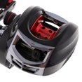 thumbnail image 3 of Carrete Baitcaster : 1 Suave Baitcasting Pesca Aparejo Captura Agarre Aparatos Pesquero , Negro Baoblaze Baitcasting Reel, 3 of 8