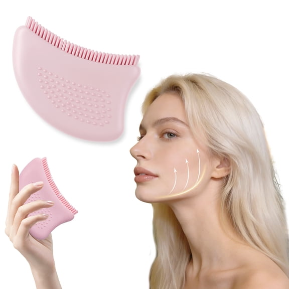 Lymphatic Contour Face Brush - Ergonomically Designed to Precisely Fit Skin and Relieve Fatigue (2PCS)