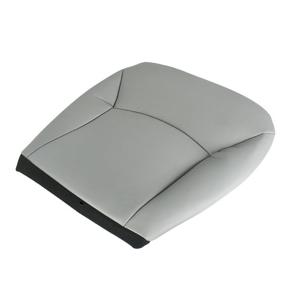 LABLT Driver Bottom Leather Seat Cover Tan Car Seat Cover Protector Replacement for 2002-2008 Ford E150 E250 E350