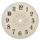thumbnail image 1 of BRIGHTFUFU Esfera de reloj de pared, esfera de reloj artesanal, pieza de esfera de repuesto para fabricación de relojes DIY, pieza de esfera de reloj redonda, 1 of 7