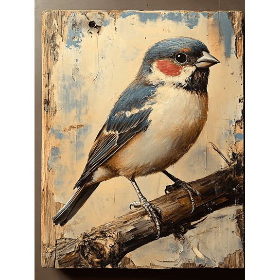Beautiful Bird Canvas Wall Art/Painting， Suitable for Living Room， Bedroom， Office， Dining Room， and Hallway Decoration.