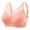 Orange, variant on Bigersell Womens Bras No Underwire Full Support Wireless Bralettes Ladies Mesh U-Neck Full-Coverage Bra Back Hook and Eye Closure Women Push up Bra Everyday Wire-Free Bras Beige L